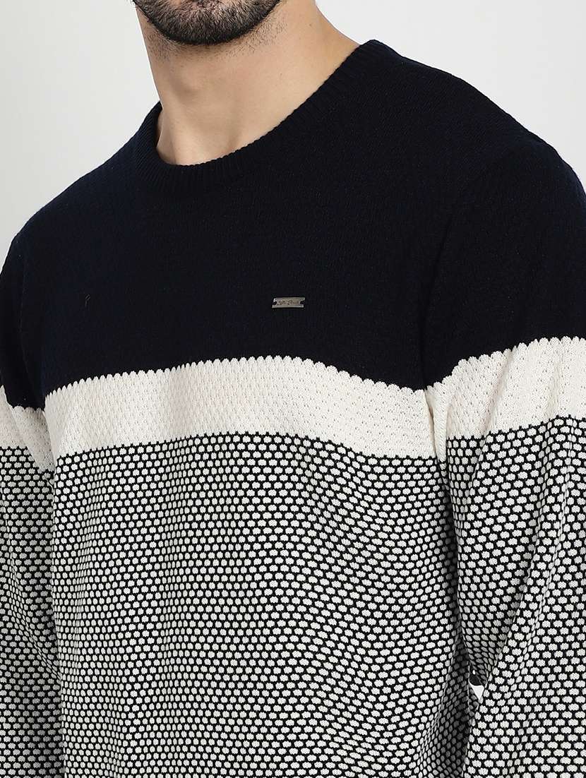 men acrylic long sleeve pullover - 20817784 -  Standard Image - 4