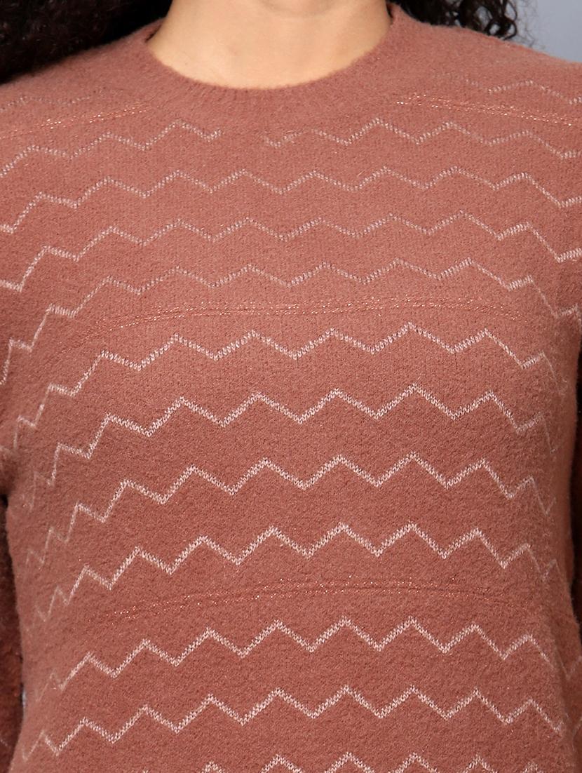women self designed woolen co-ord set - 20817814 - Standard Image - 6