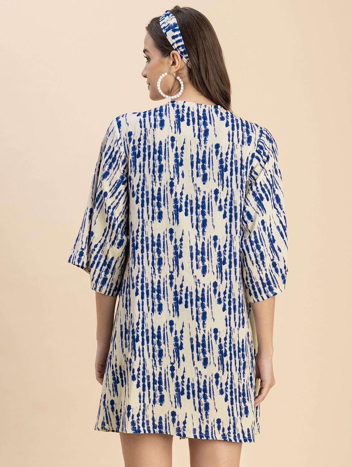 off white printed detailed regular shrug - 20817925 - Standard Image - 4