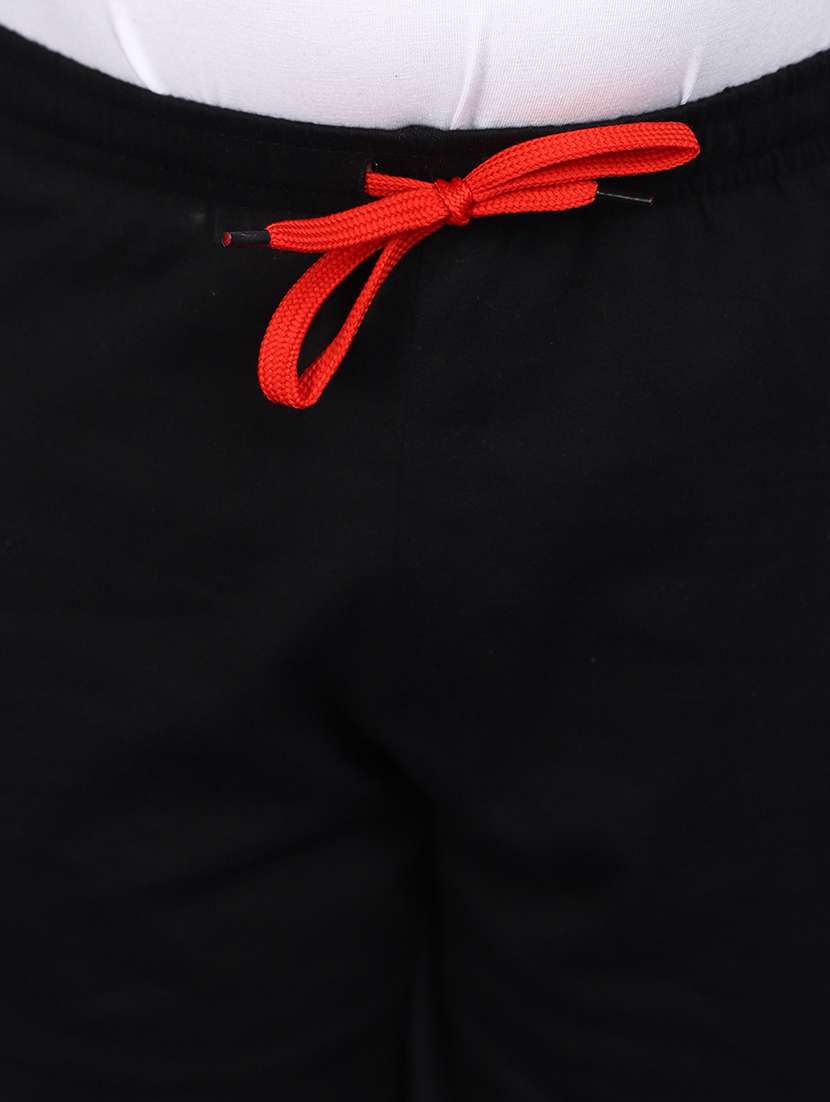 mid rise solid three fourth - 20825629 -  Standard Image - 4