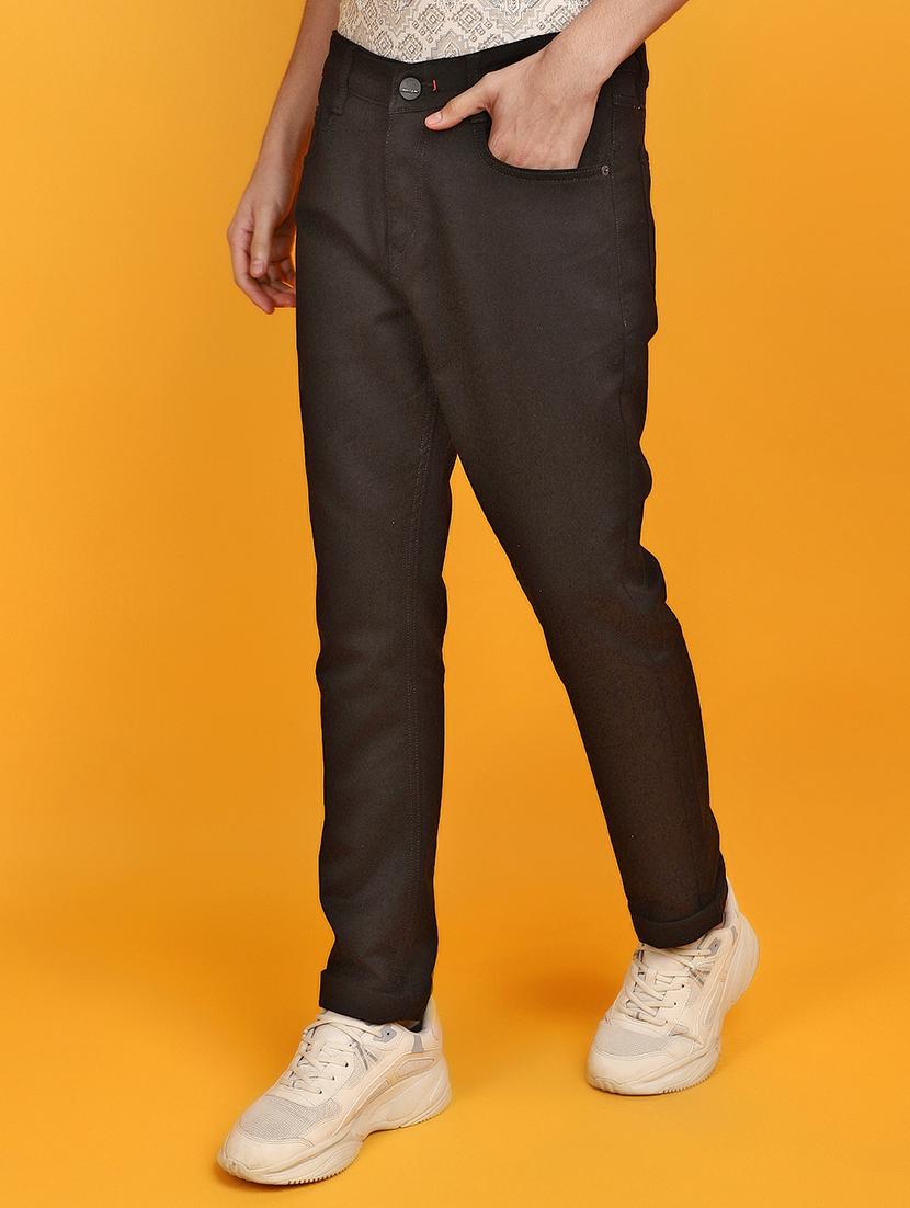 men mid rise plain denim jeans - 20826531 - Standard Image - 1