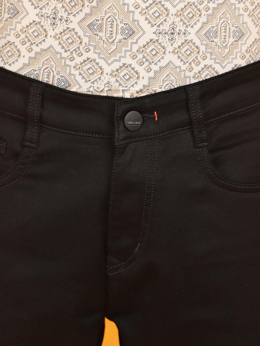 men mid rise plain denim jeans - 20826531 - Standard Image - 4