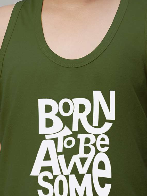 boys typography print cotton vest - 20826844 -  Standard Image - 4