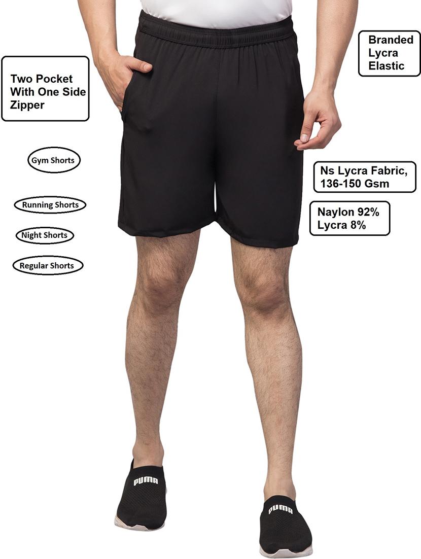 men mid rise solid shorts - 20830742 - Standard Image - 4