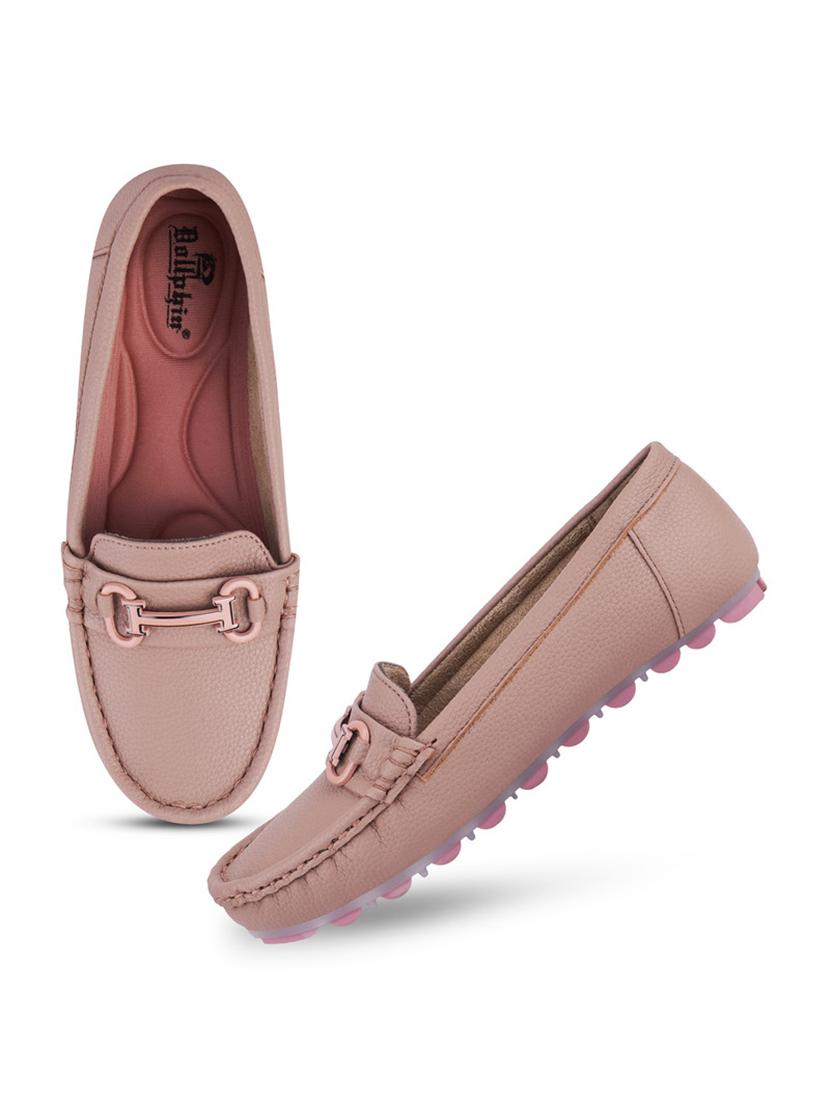 orange pu slip on ballerina - 20831281 - Standard Image - 4