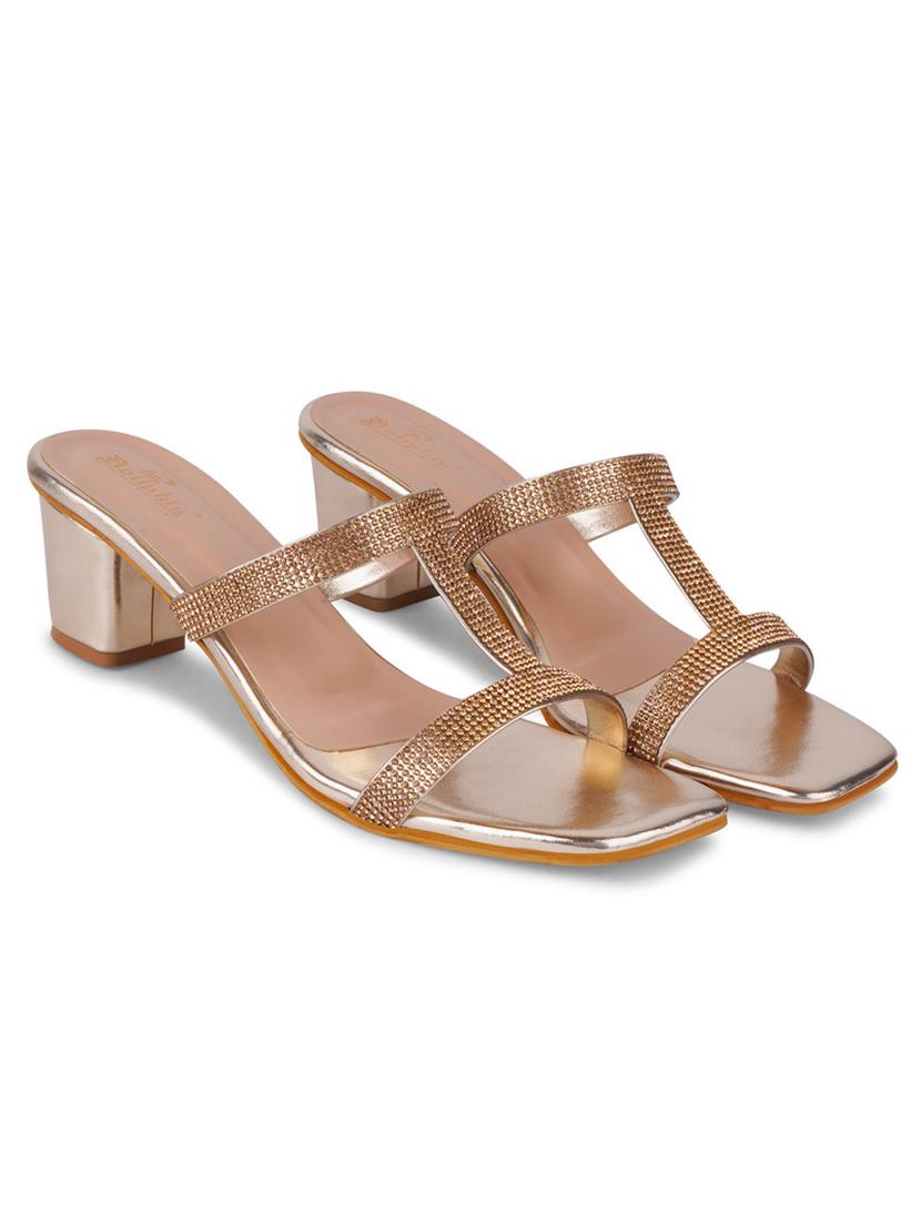 women slip on block heel sandal - 20831288 - Standard Image - 1