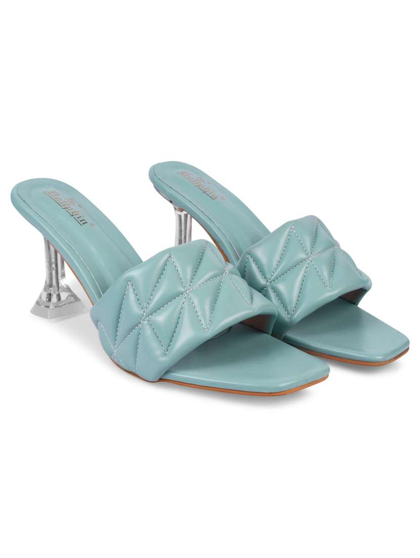 women slip on heel sandal - 20831302 -  Standard Image - 1