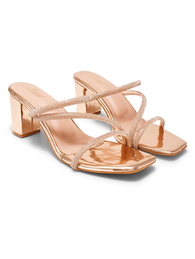 women slip on block heel sandal - 20831309 -  Standard Image - 1