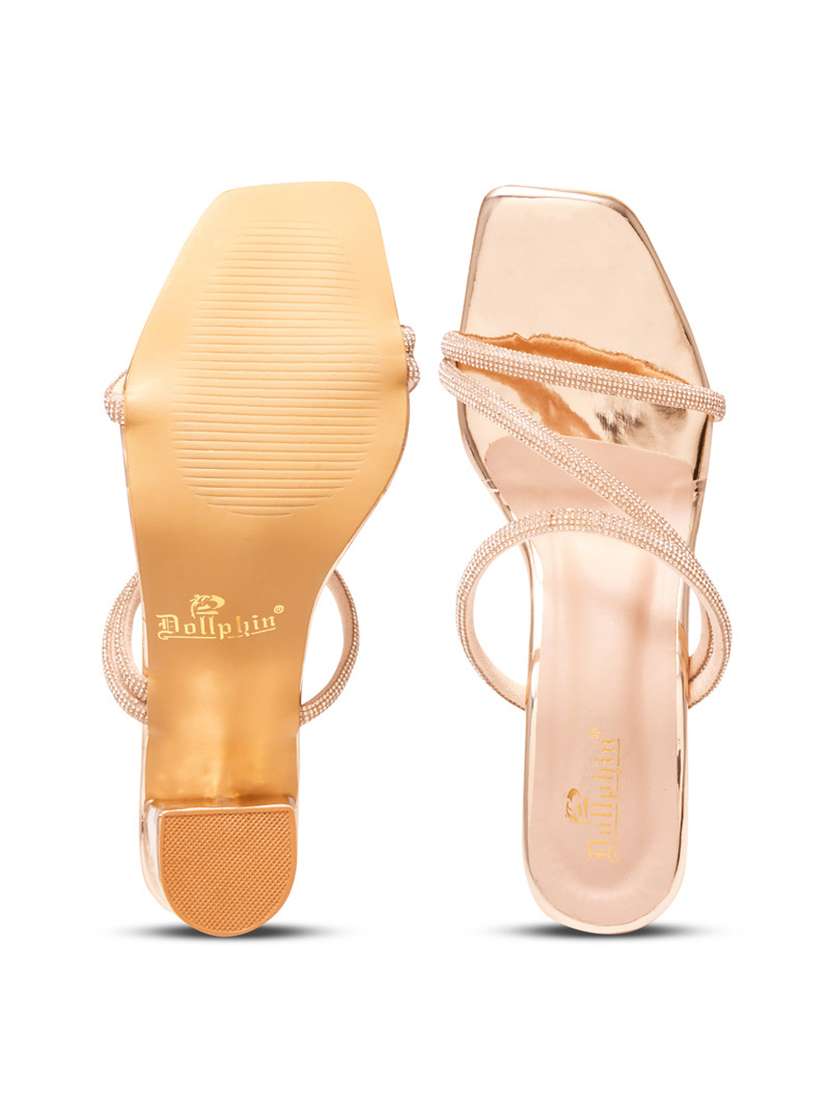 women slip on block heel sandal - 20831309 - Standard Image - 4