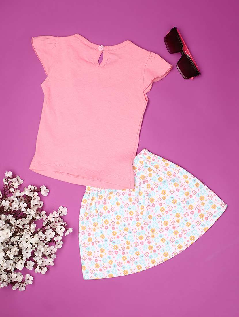 girls printed skirt top set - 20831482 -  Standard Image - 1