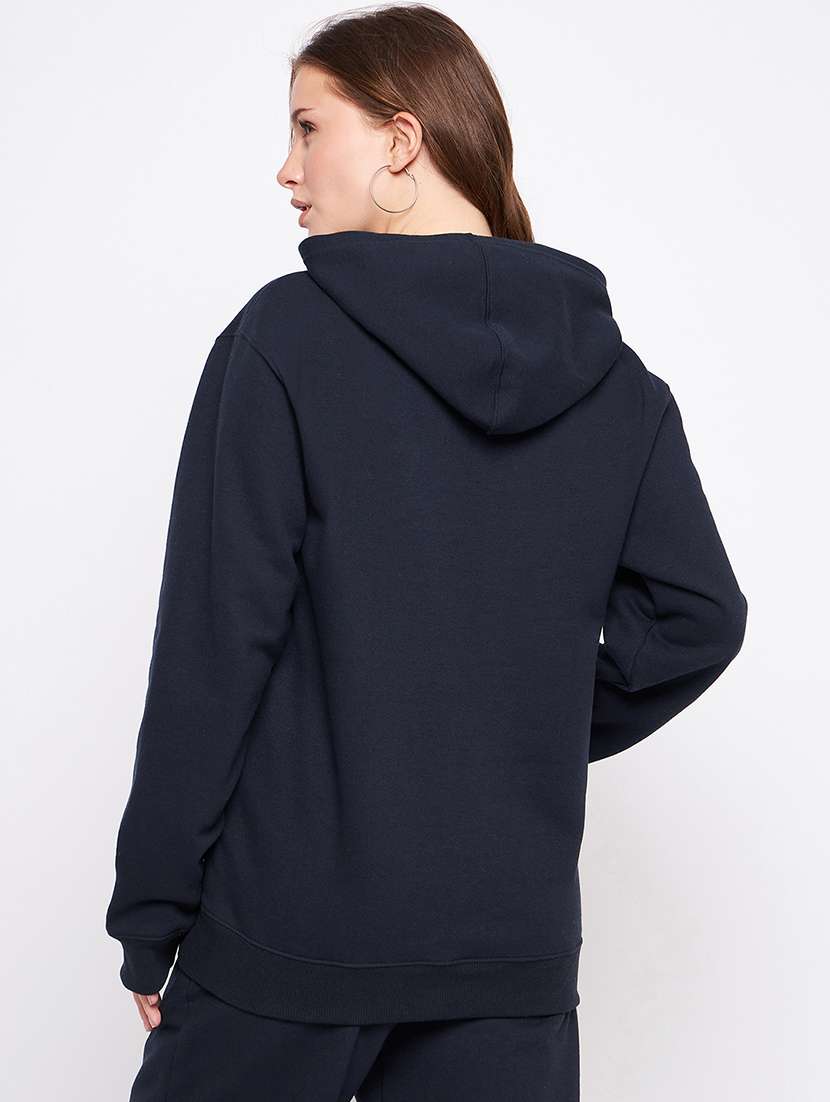 navy blue fleece sweatshirt - 20832101 -  Standard Image - 4