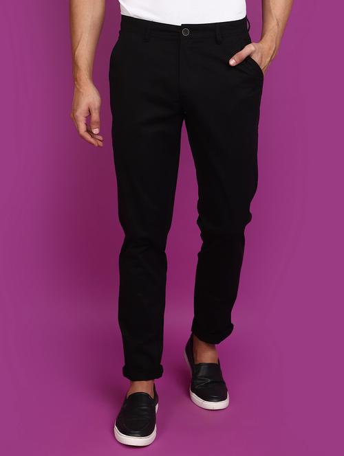 men solid ankle length jogger - 20836714 - Standard Image - 0