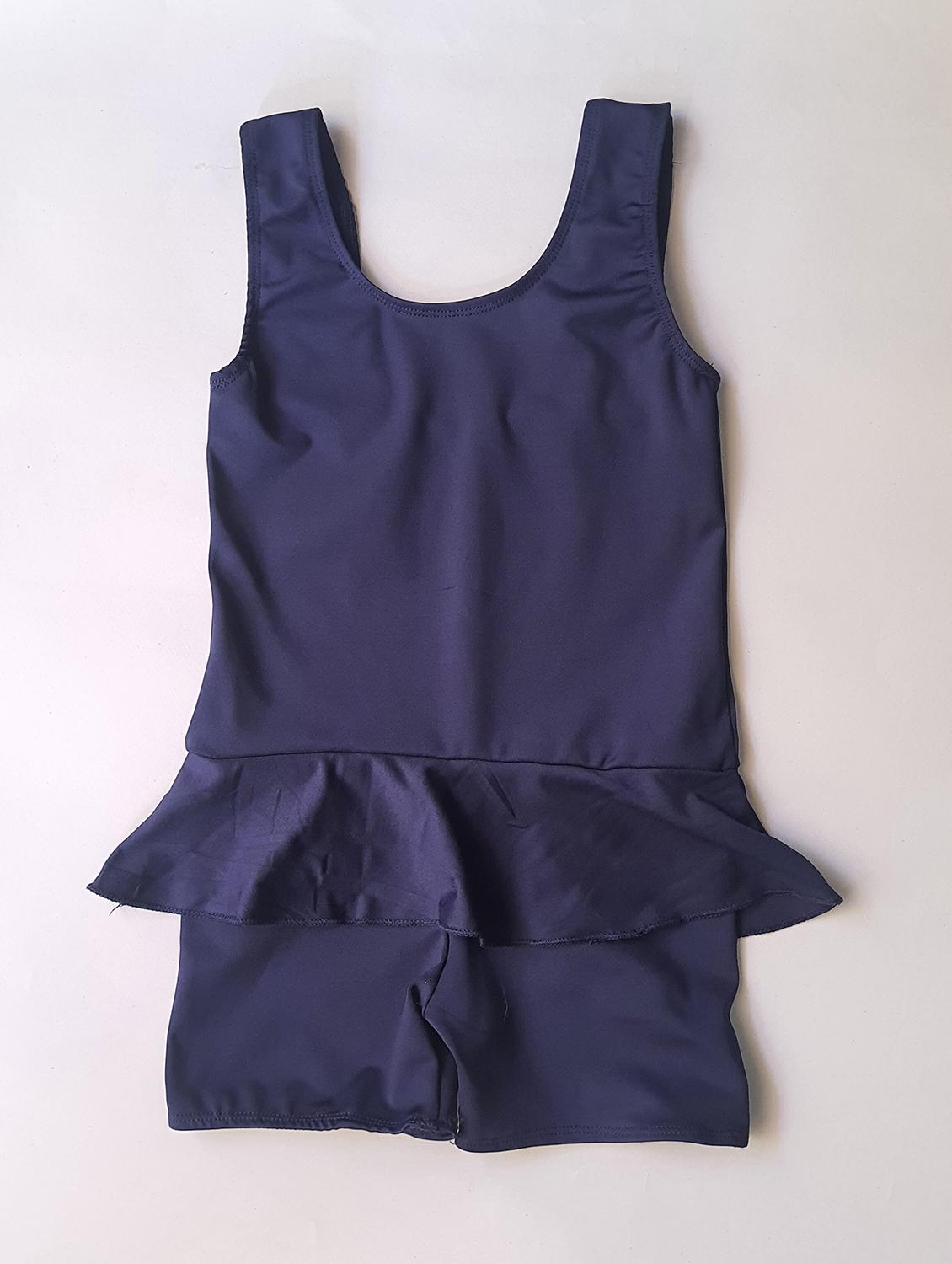kids navy blue front print detailed swimwear - 20837349 -  Standard Image - 1
