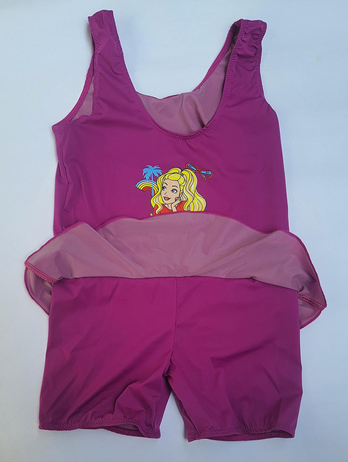 purple front print functional swimsuit - 20837360 -  Standard Image - 1