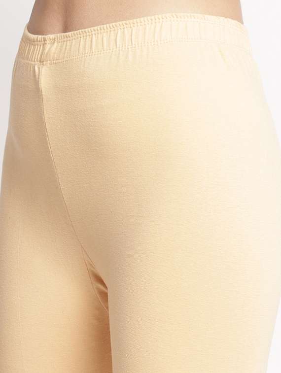 women mid rise solid capri - 20838218 -  Standard Image - 4