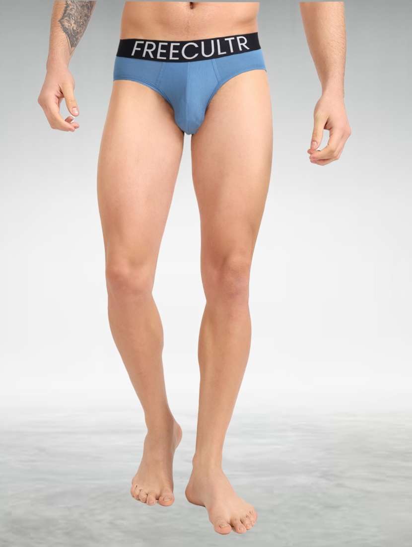 men pack of 2 pure cotton hipster briefs - 20839985 -  Standard Image - 6