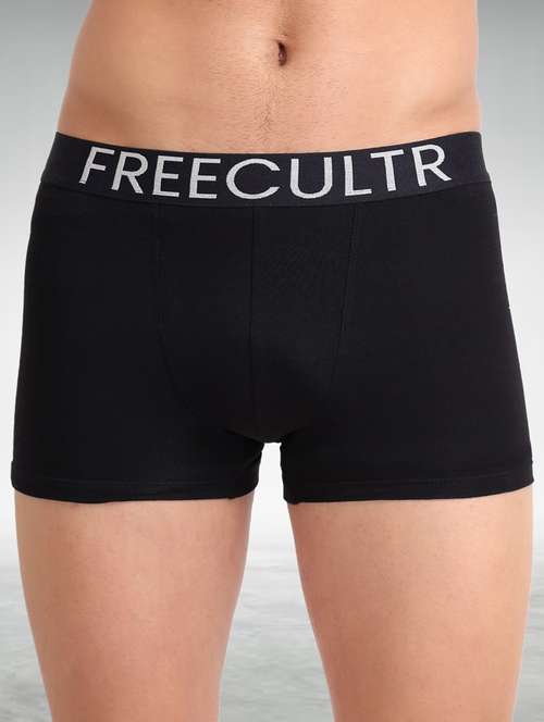 Black Pure Cotton Trunk