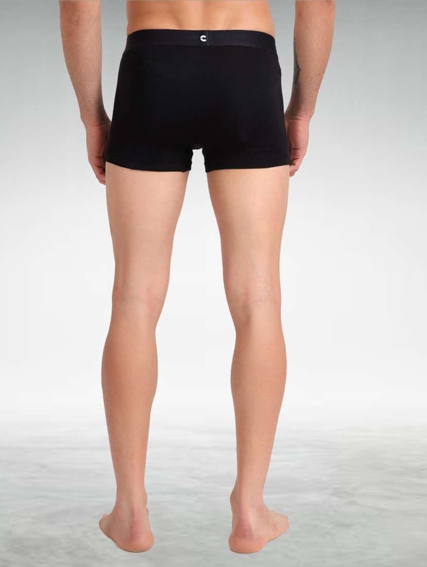 men pack of 3 pure cotton trunks briefs - 20840005 -  Standard Image - 6