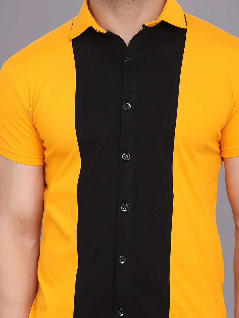 men collared short sleeves casual shirt - 20840655 -  Standard Image - 4