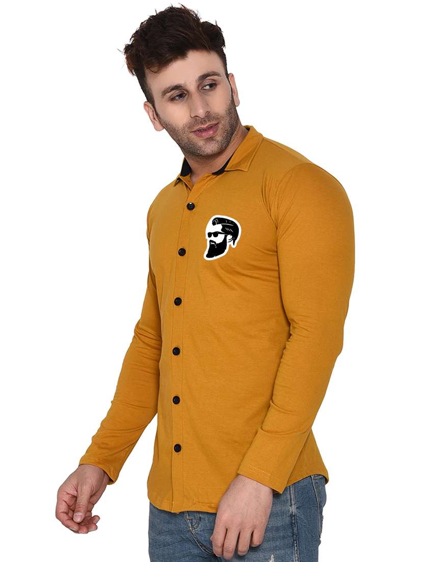 men collared neck casual shirt - 20840708 -  Standard Image - 1