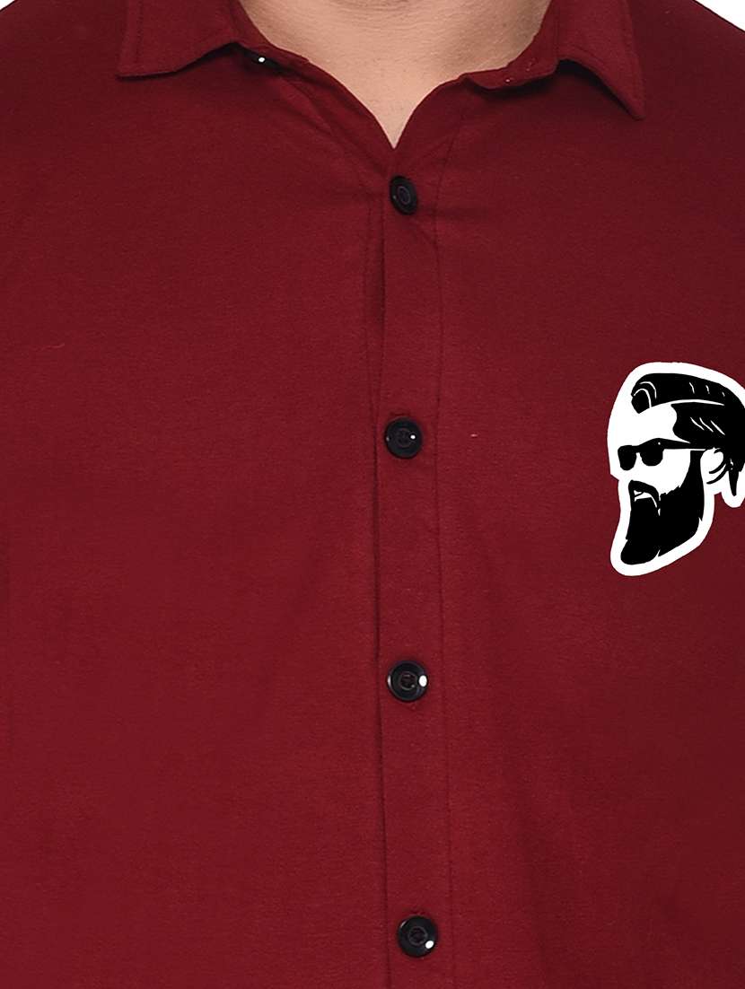 men color block cotton casual shirt - 20840737 -  Standard Image - 4