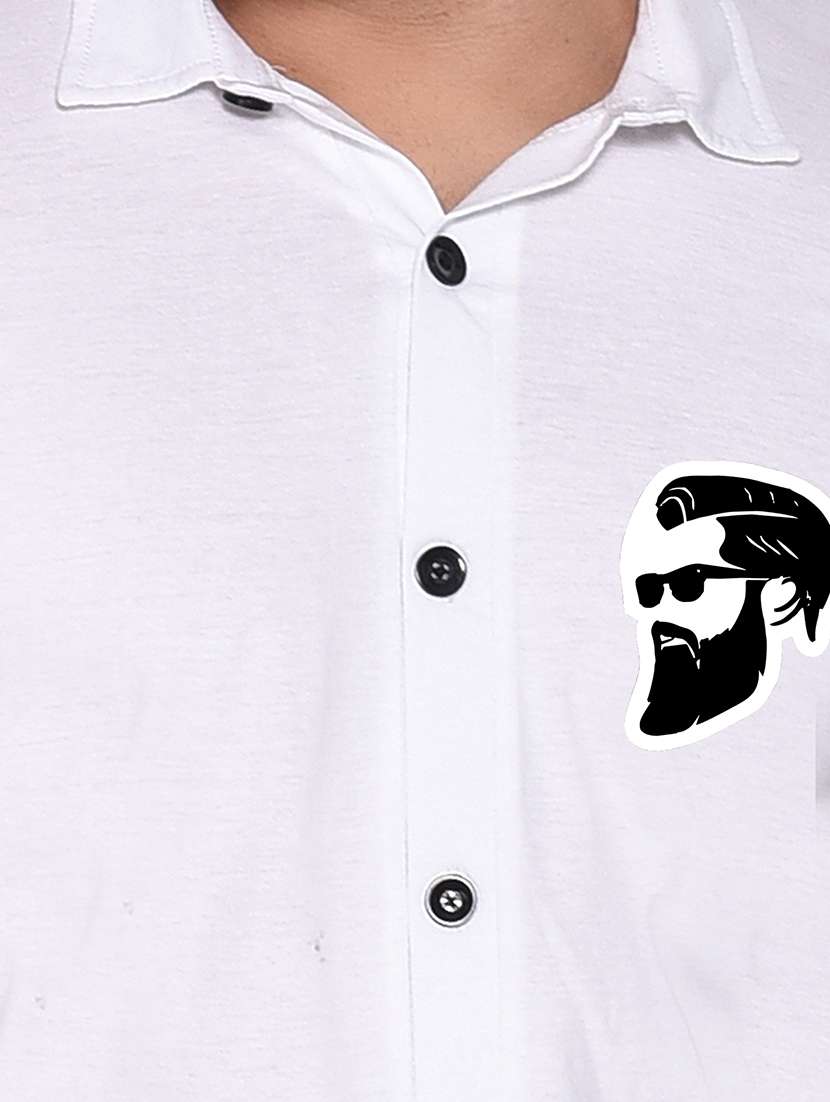 men color block cotton casual shirt - 20840738 -  Standard Image - 4