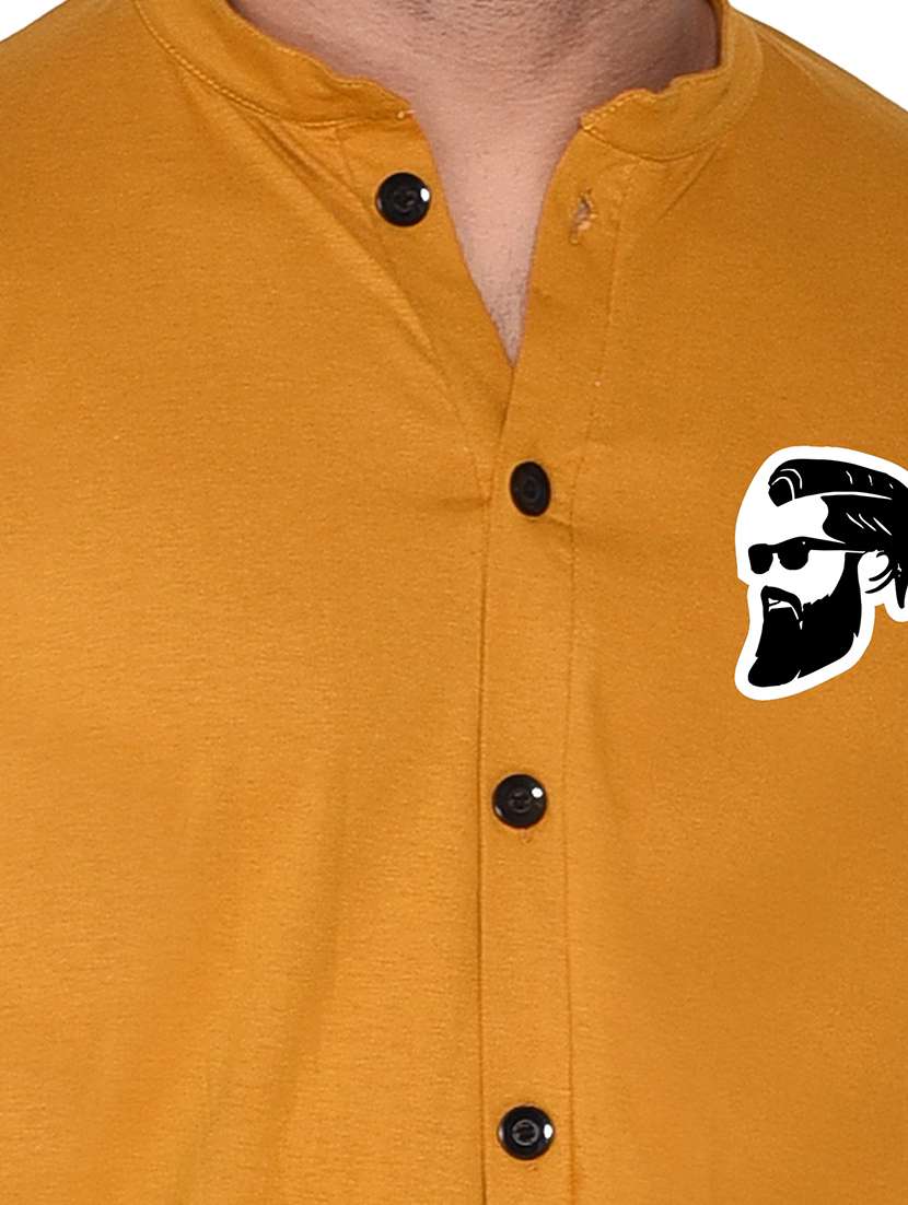 men color block cotton casual shirt - 20840754 -  Standard Image - 4