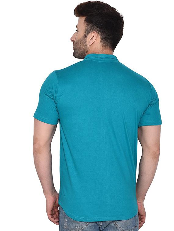 men collared placement printed casual shirt - 20840841 - Standard Image - 1