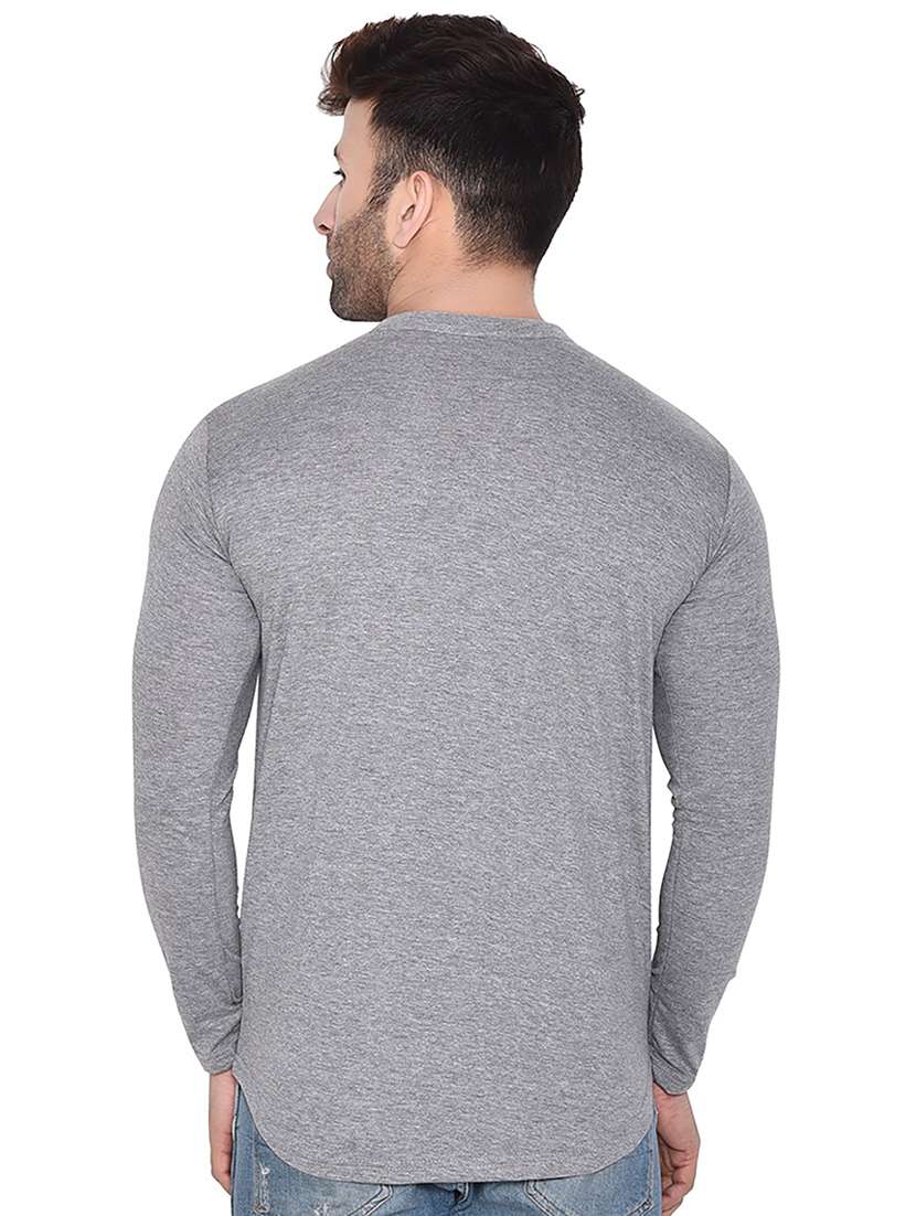 grey cotton blend casual shirt - 20841020 -  Standard Image - 1