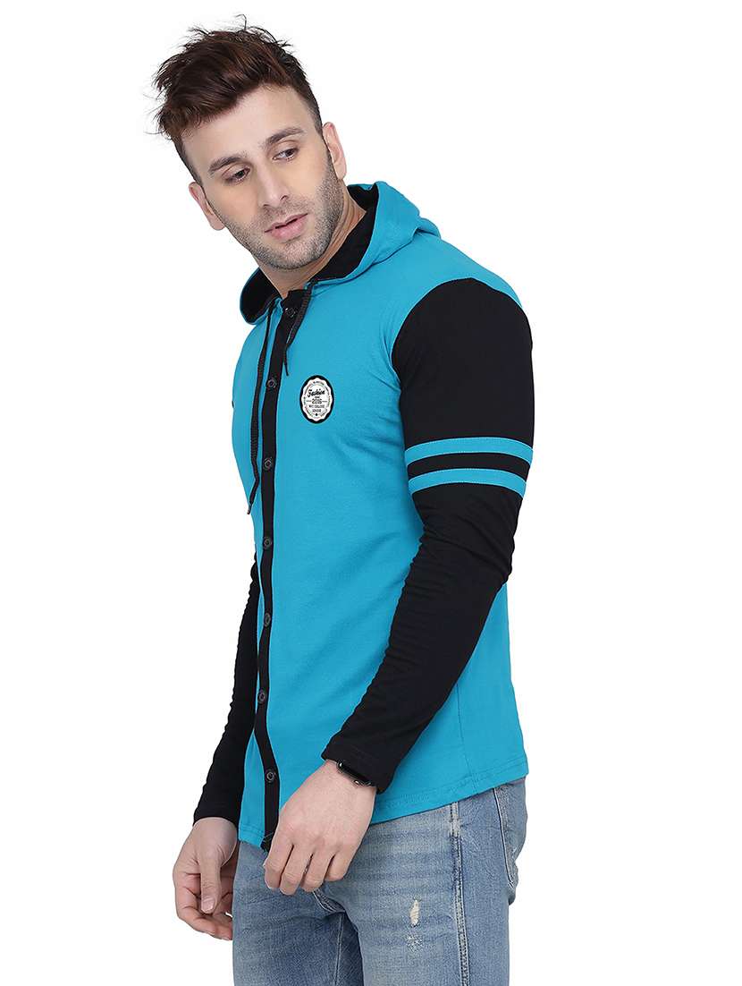 multi colored cotton blend casual shirt - 20841036 -  Standard Image - 1