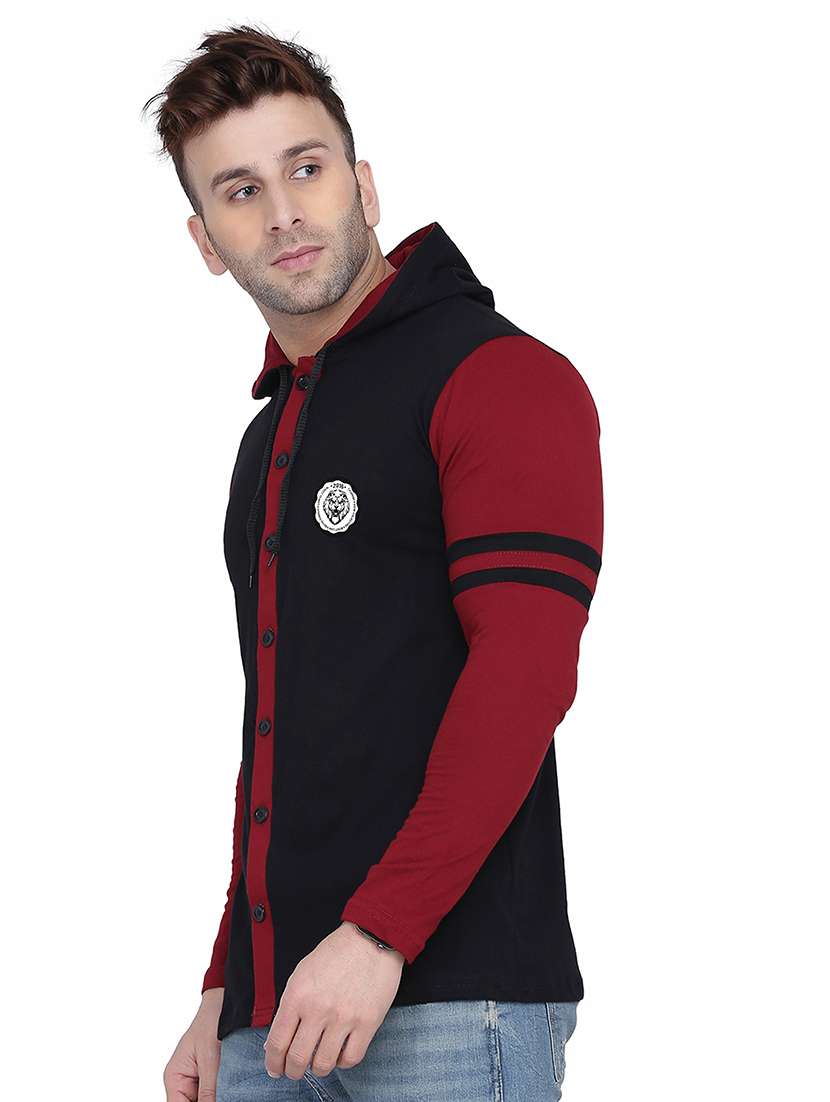 multi colored cotton blend casual shirt - 20841059 -  Standard Image - 1