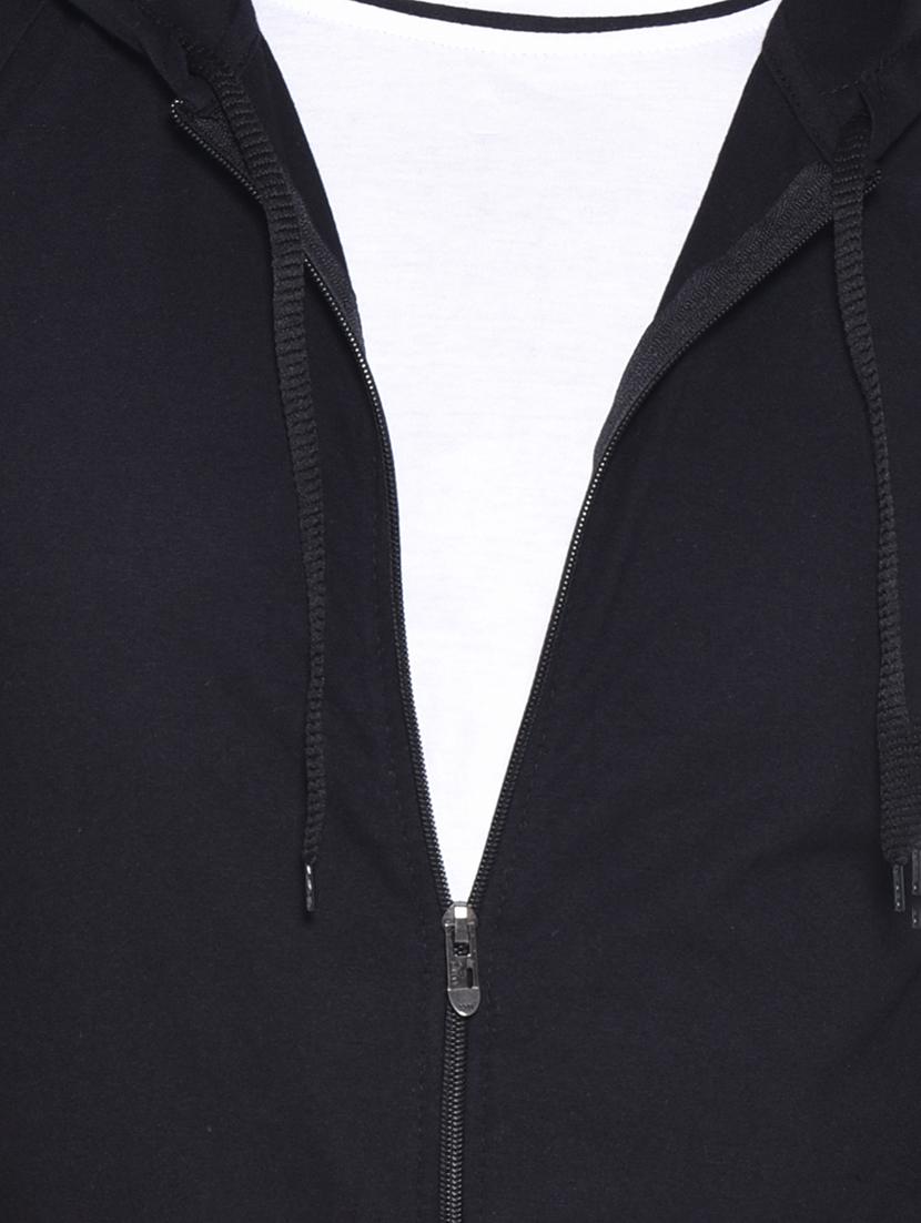 hooded neck color block t-shirt - 20841278 - Standard Image - 4