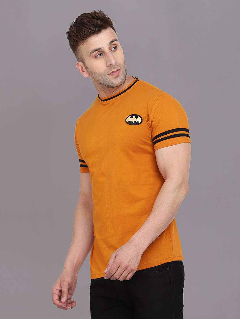 men taped short sleeve t-shirt - 20841314 -  Standard Image - 1