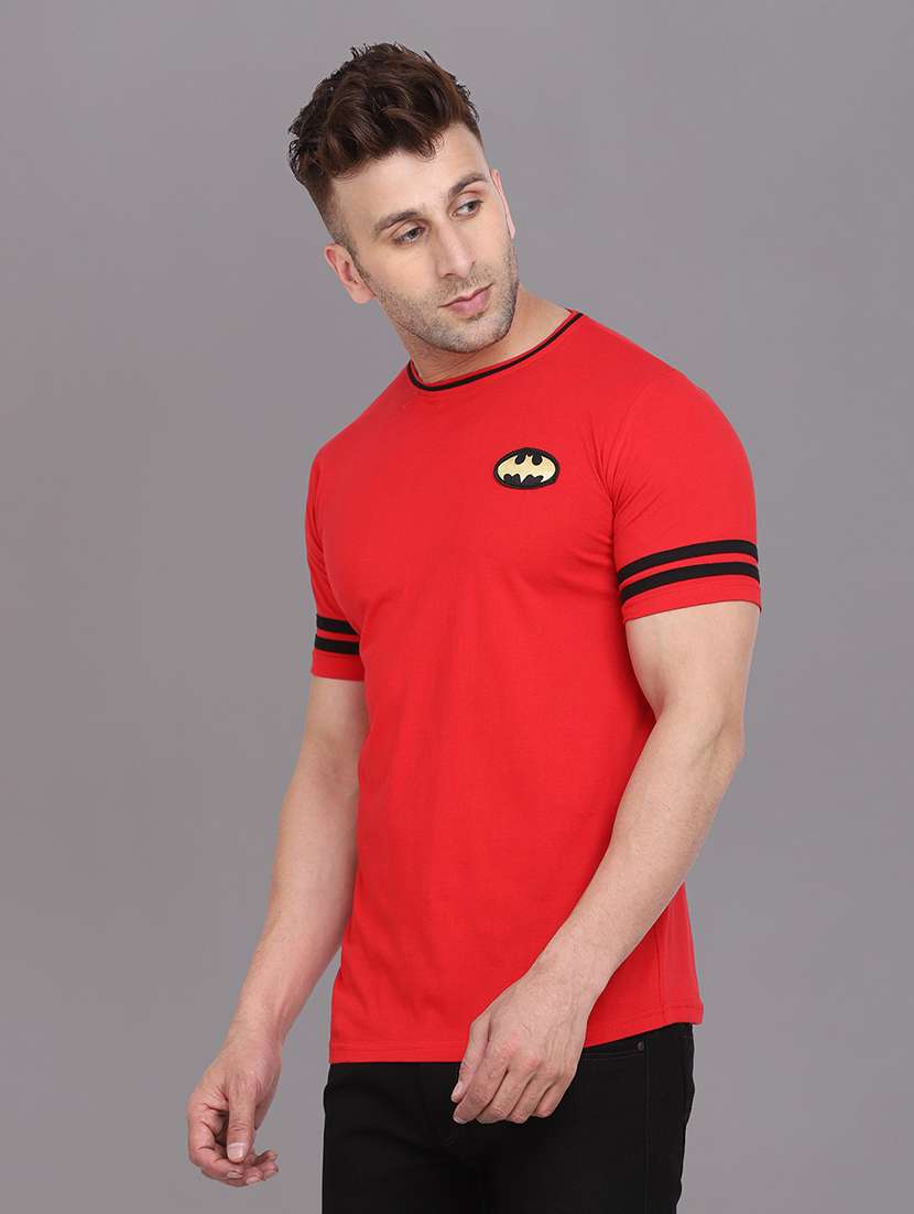 men taped short sleeve t-shirt - 20841349 -  Standard Image - 1