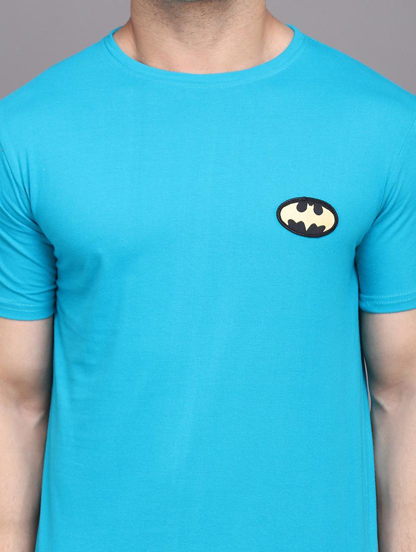 round neck solid t-shirt - 20841350 - Standard Image - 4