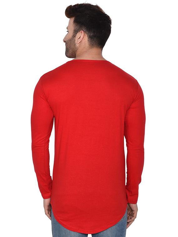 round neck solid t-shirt - 20841365 - Standard Image - 1