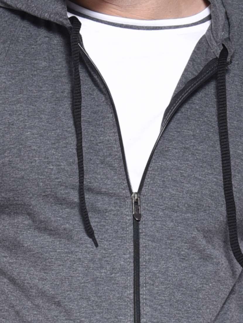 grey cotton blend t t-shirt - 20841379 -  Standard Image - 4