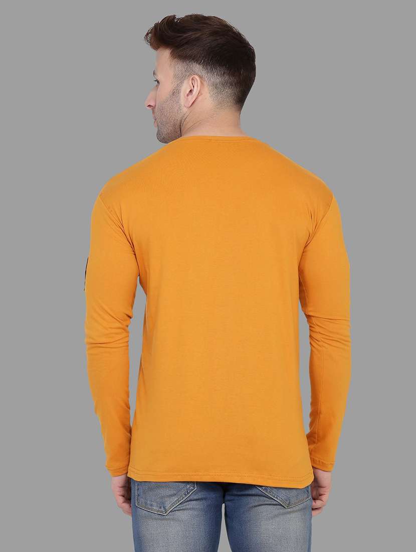 v neck solid t-shirt - 20841383 - Standard Image - 1
