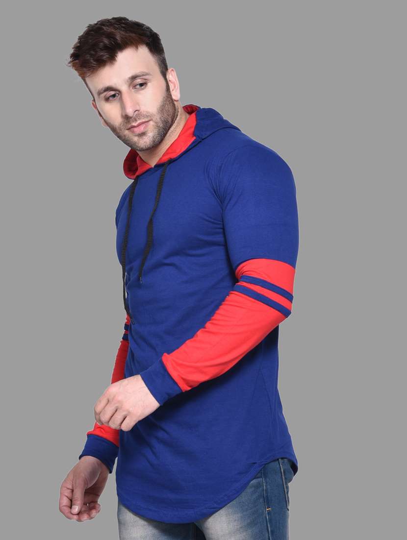 blue cotton blend t-shirt - 20841430 -  Standard Image - 1