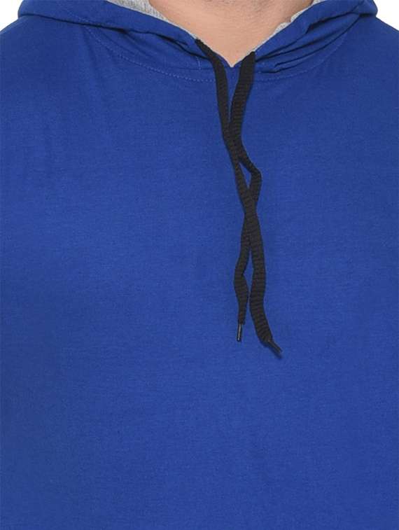 blue cotton blend t-shirt - 20841454 -  Standard Image - 4