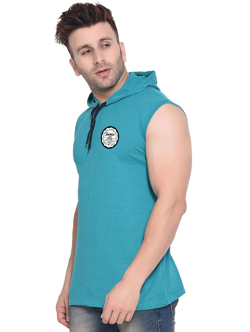 green cotton blend t-shirt - 20841470 -  Standard Image - 1