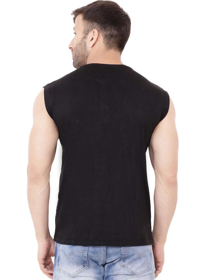 men henleys neck sleeveless t-shirt - 20841480 -  Standard Image - 1