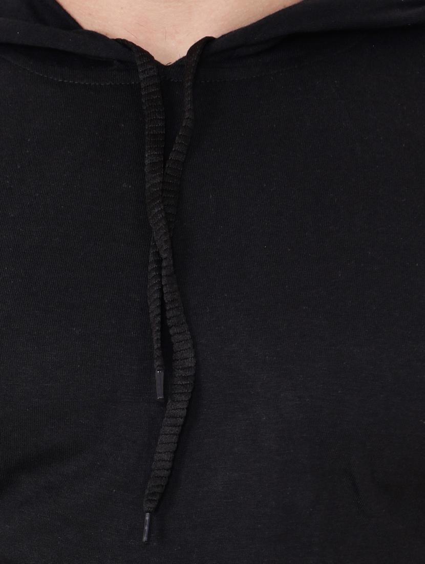 black cotton blend t-shirt - 20841485 - Standard Image - 4