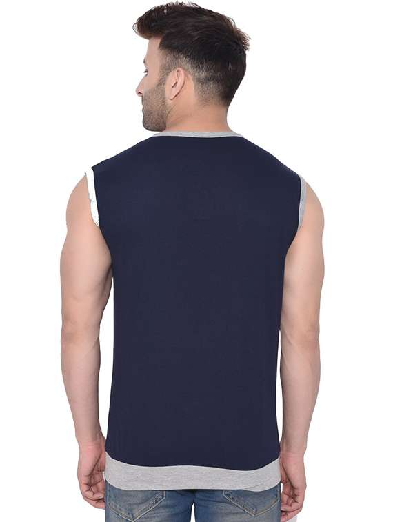 men henleys neck sleeveless t-shirt - 20841516 -  Standard Image - 1