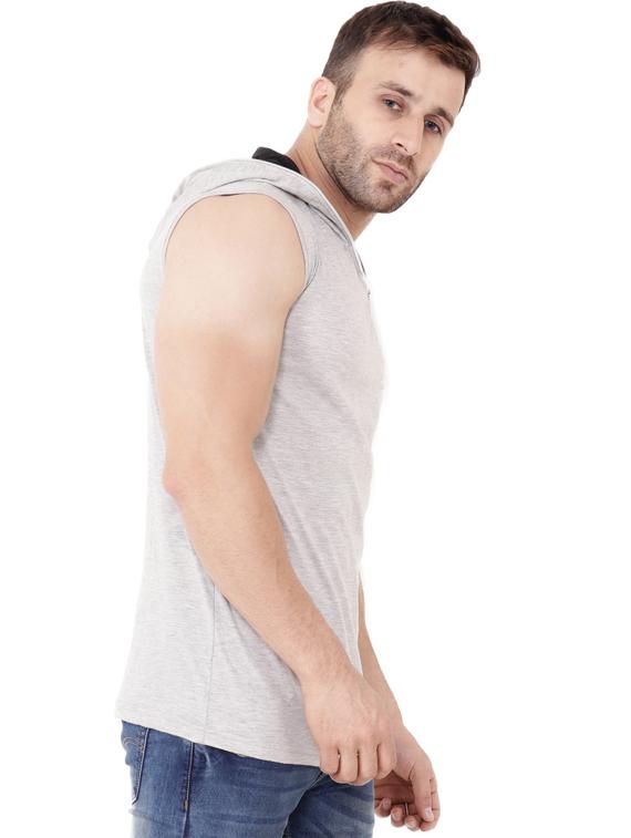grey cotton blend t-shirt - 20841547 - Standard Image - 1