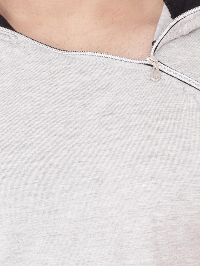 grey cotton blend t-shirt - 20841547 - Standard Image - 4