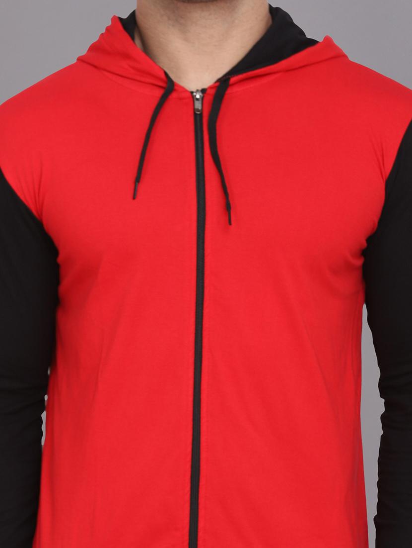 red cotton blend t-shirt - 20841613 - Standard Image - 4