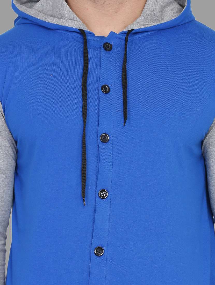 blue cotton blend t-shirt - 20841617 -  Standard Image - 4