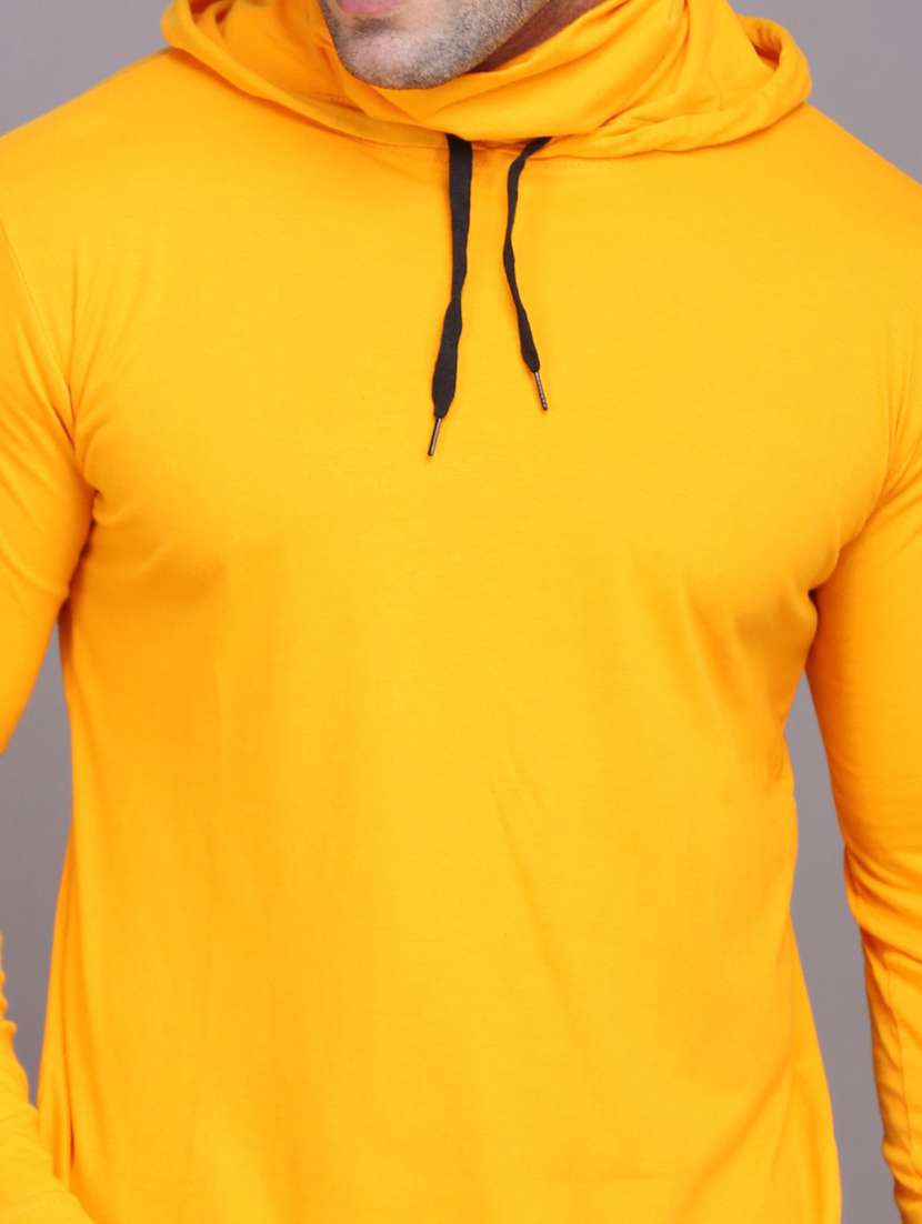 yellow cotton blend t-shirt - 20841635 - Standard Image - 4