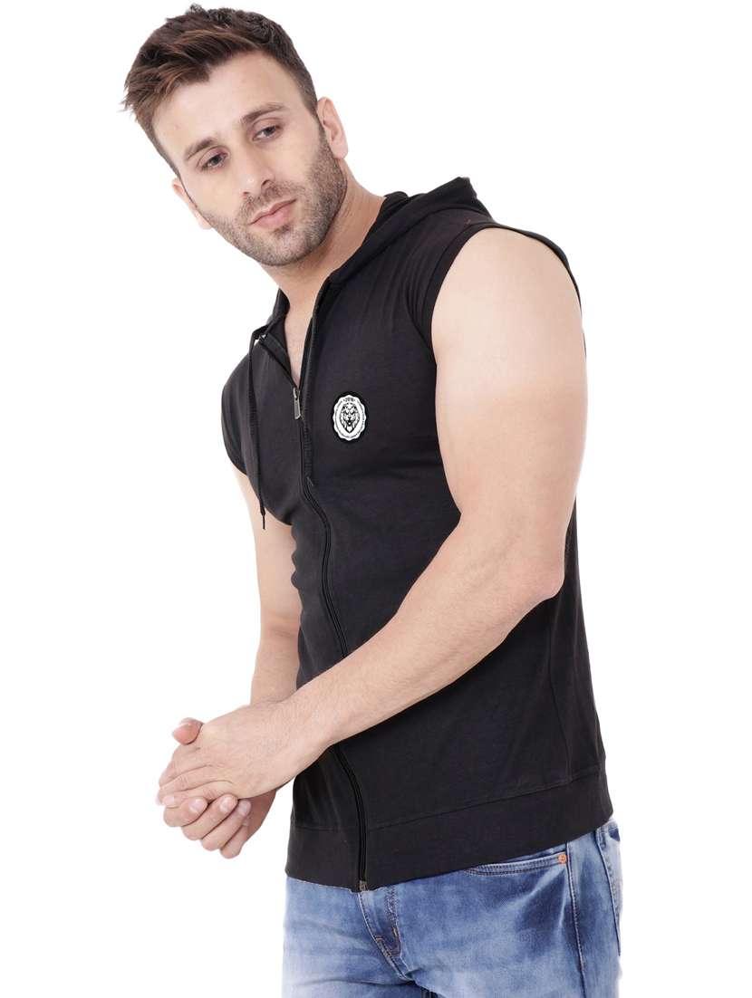 black cotton blend t-shirt - 20841653 -  Standard Image - 1
